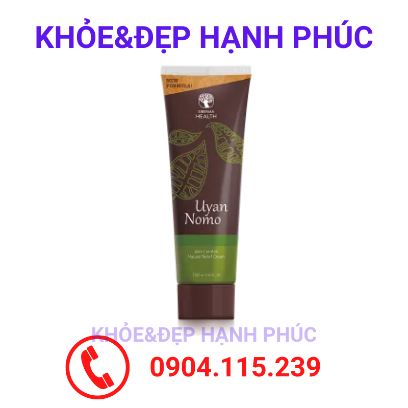 [ Gel mẫu mới ] Kem xoa khớp Siberian Pure Herbs Collection Uyan Nomo Joint Comfort Natural Relief Cream – 100 ml/tuýp