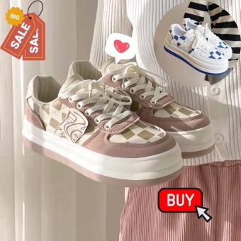 Giày Thể Thao Nữ Bata Cổ Thấp Vải Canvas Đế Cao 4cm Dáng Basic Phong Cách Sneaker Ulzzang Hàn Quốc Đẹp Giá Rẻ