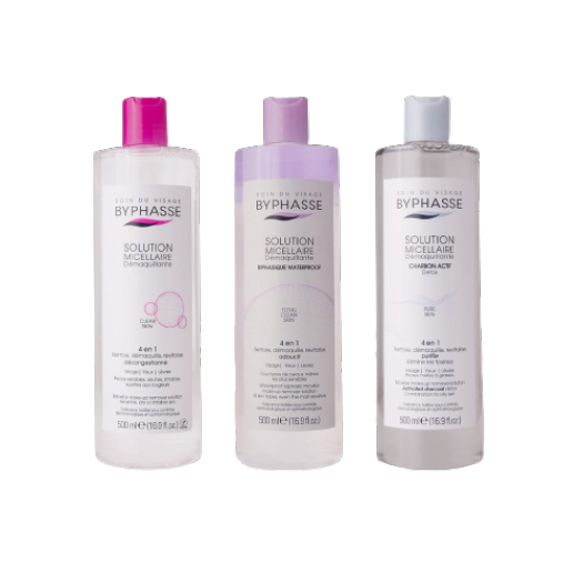Nước tẩy trang Không cồn BYPHASSE solution micellaire face 500ml dành cho mọi loại da FREESHIP MAX Florence Store