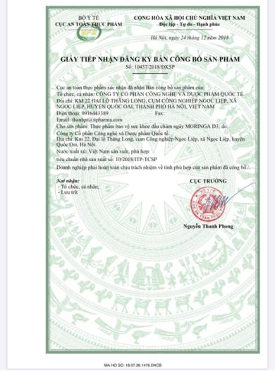 Dầu Chùm Ngây Moringa D3