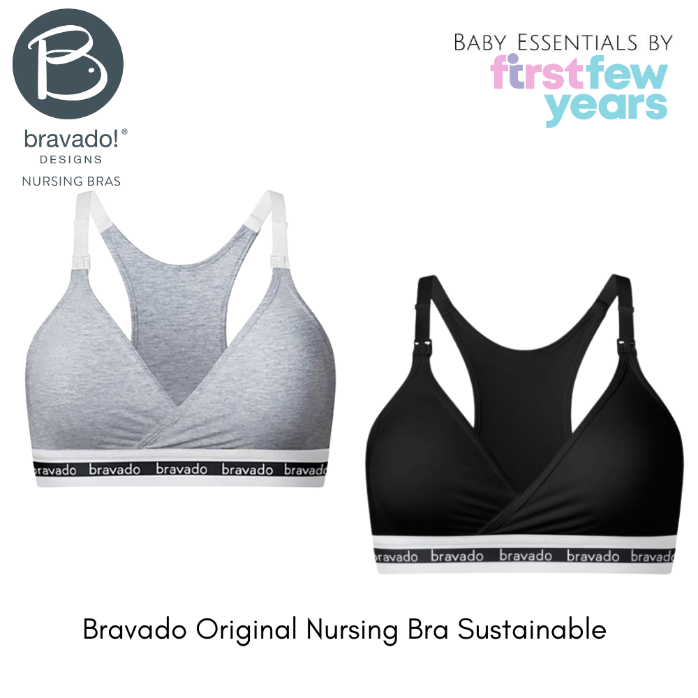 Bravado Body Silk Seamless Rhythm Nursing Bra (Black Spacedye