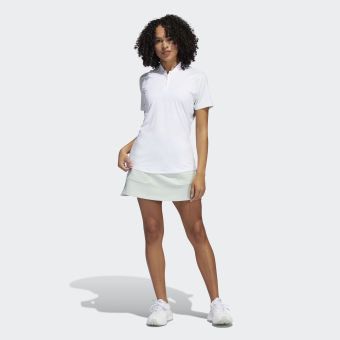 adidas Đánh gôn Quần Giả Váy Golf Dệt Kim Dọc Nữ màu xanh lá HG6930