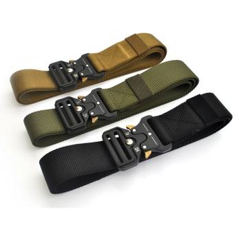 Dây Lưng Dù Quân Đội M01 - Khoá Bấm Mặt Kim Loại KT 125Cm X 3.8Cm Chịu Lực 120kg - Thắt Lưng Vải Dù Quân Đội, Dây Lưng Dù Chắc Chắn Mặt Kim Loại Bền Đẹp KHoá Bấm Tiện Lợi, Đai Lưng Dù Quân Đội Kazak Shop