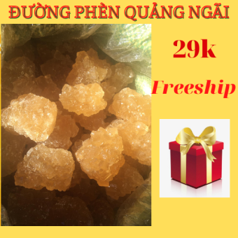 Đường Phèn Không Tẩy Đường Phèn Vàng Đường Phèn Kết Tinh Quảng Ngãi Không Tẩy Thủ Công Đặc Sản Quảng Ngãi