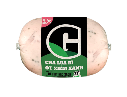 Chả Lụa Bì Ớt Xiêm Xanh G Kitchen 500g [Giao nội thành HCM]