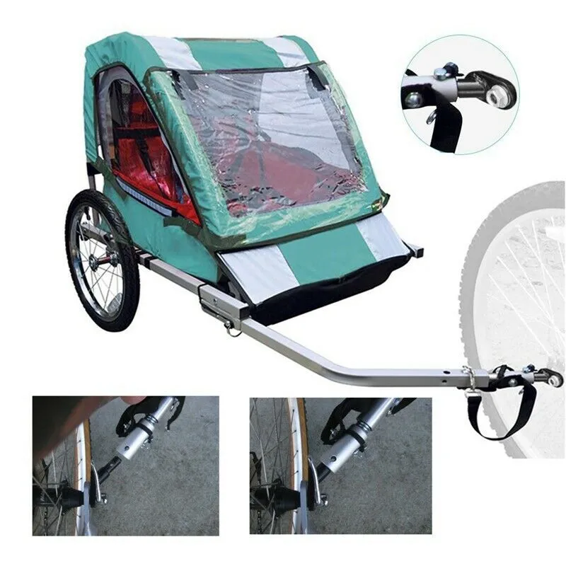 bike trailer coupler attachment