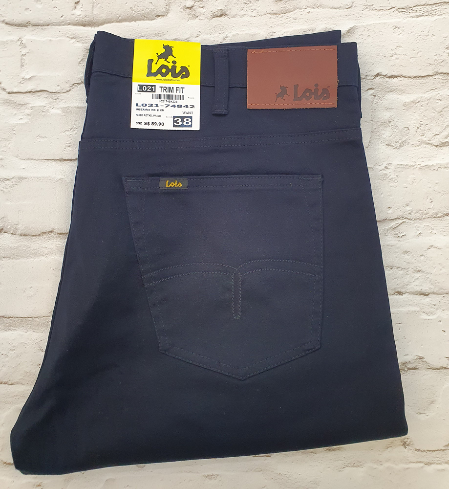 Wafel Vesting klep Lois Jeans L025 Slim fit | Lazada Singapore