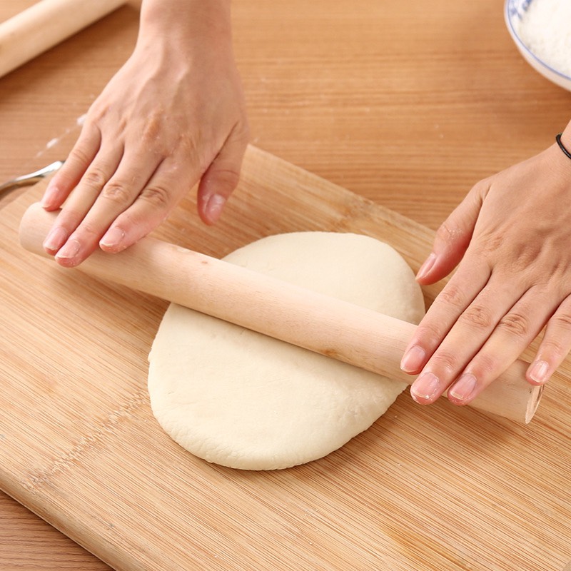 Cây lăn bột làm bánh bằng gỗ/ cây cán bột làm bánh/ cây lăn bột gỗ