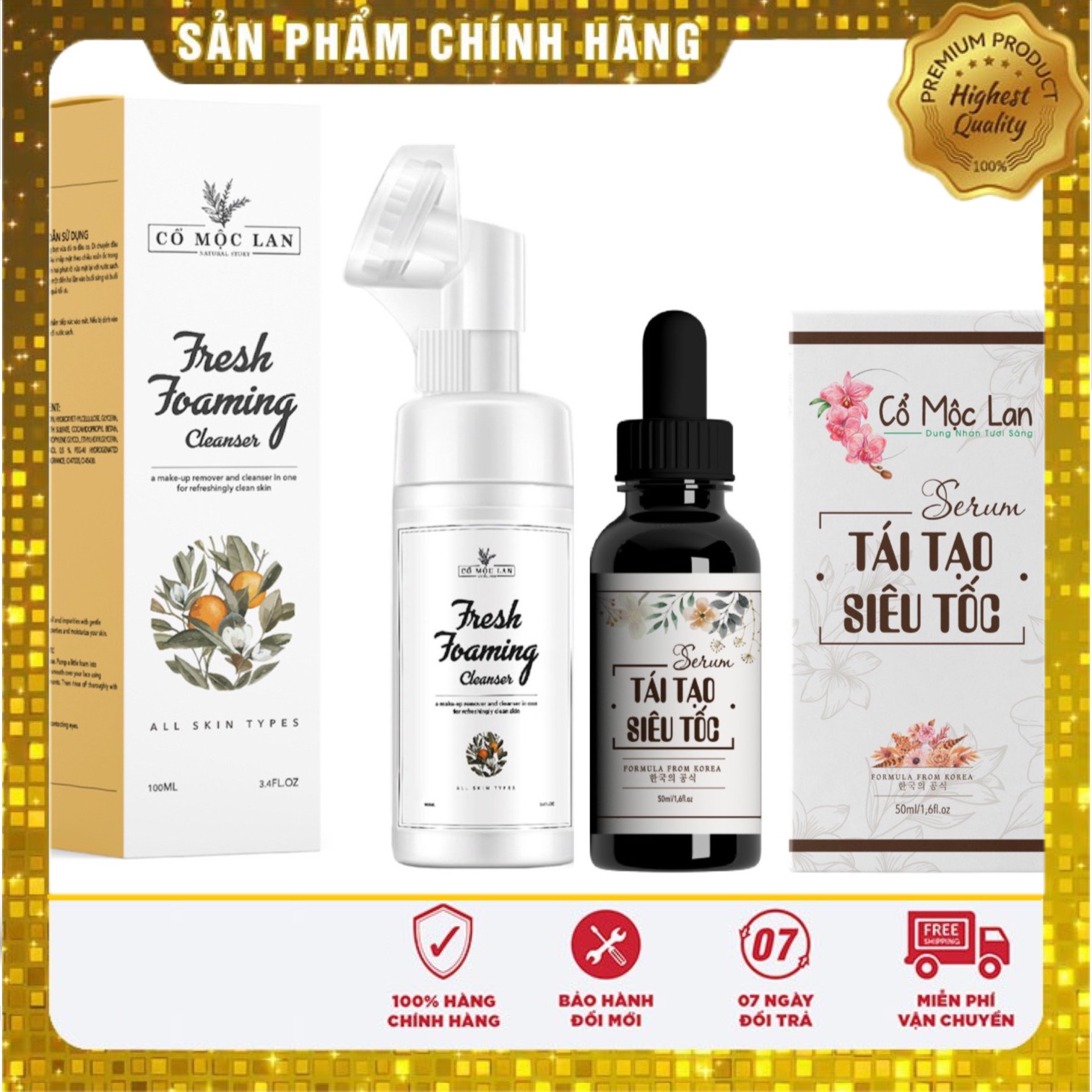 Cổ Mộc Lan combo tái tạo