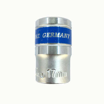 Đầu khẩu văn ốc máy chân 1/2 inch kích cỡ 17 mm -ĐẦU KHẨU LỤC GIÁC THÂN NGẮN