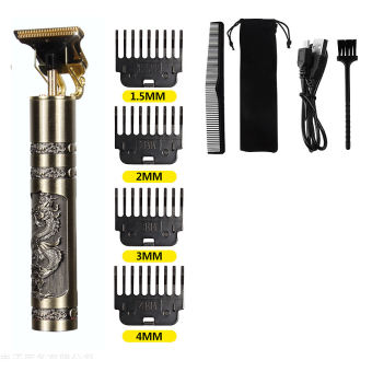 Tông Đơ Cắt Tóc Chắn Viền Vintage T9 Hình rồng phượng  - 10357