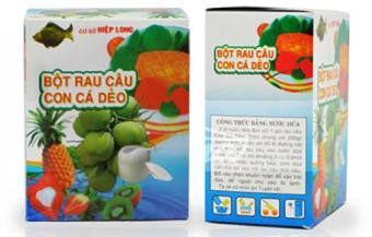 Bột rau câu con cá dẻo 12g