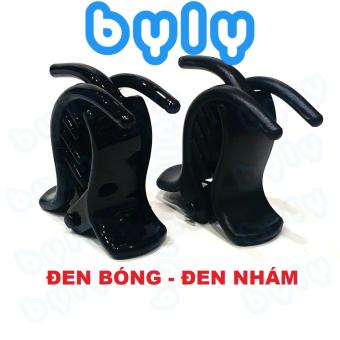 Kẹp tóc càng cua 3 răng loại nhỏ | Đen Nhám - Đen Bóng - ByLy Store