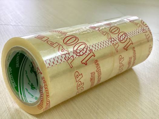 BĂNG KEO TRONG LOẠI LỚN 48MM 100 YARD, từng cuộn hoặc nguyên cây 6 cuộn băng dính đóng gói hàng hóa sản phẩm, cuộn băng keo lớn trong suốt, dán thùng carton dọn nhà, nguyên lốc băng keo xịn cao cấp tiện lợi giá rẻ LOTA SHOP