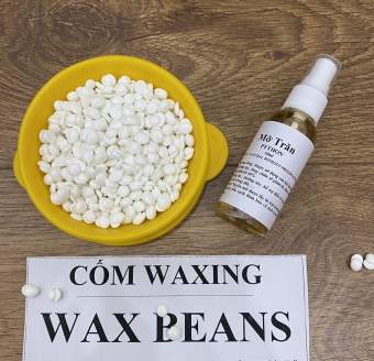 Combo Chén nấu sáp + 100g sáp siêu bám lông+ mỡ trăn nguyên chất Tặng que gỗ quét sáp