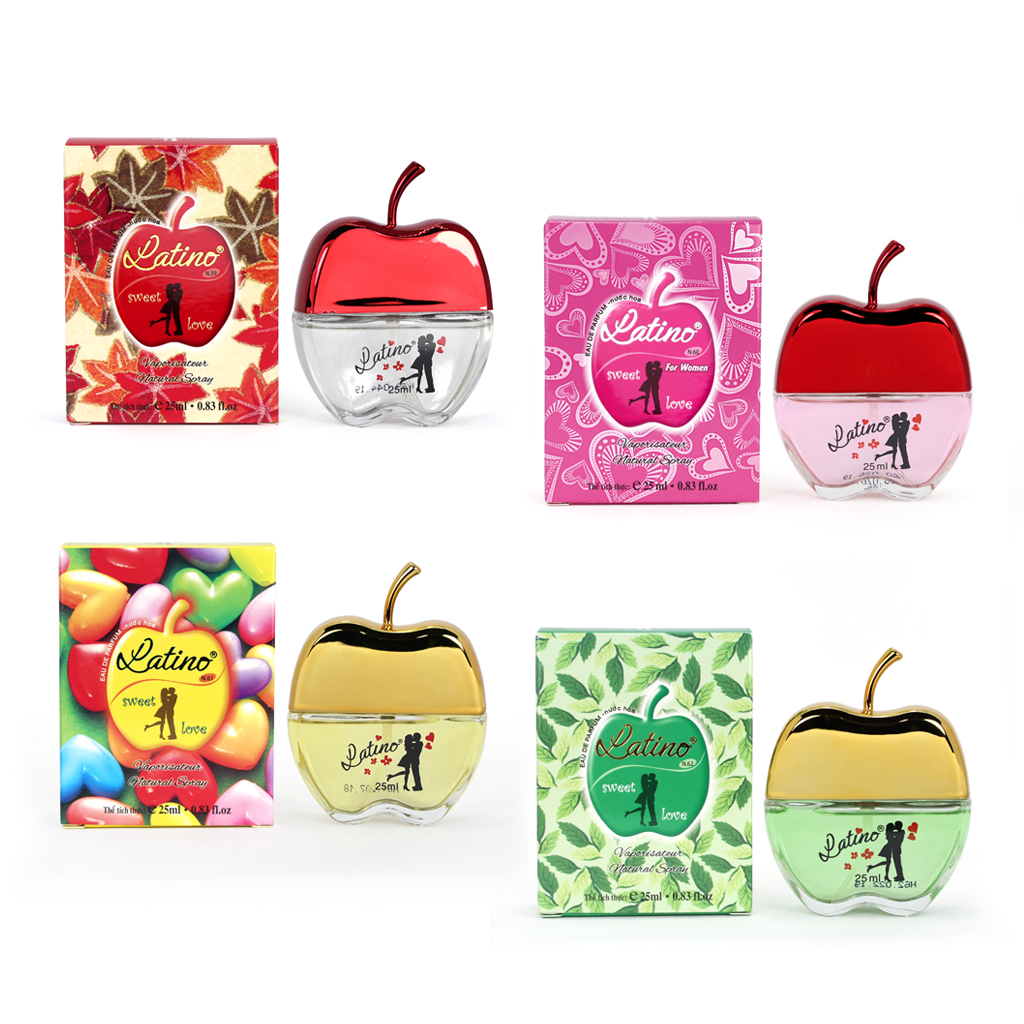 Bộ 4 Nước Hoa Nữ LATINO N59 N60 N61 N62 (25ml x 4)