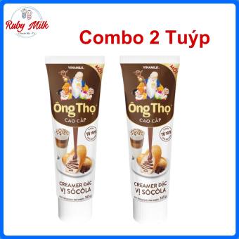 Combo 2 Tuýp Sữa Đặc Có Đường Ông Thọ Socola - Tuýp 165g