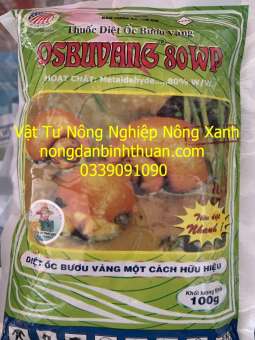 Thuốc diệt ốc Osbuvang 80WP gói 100g