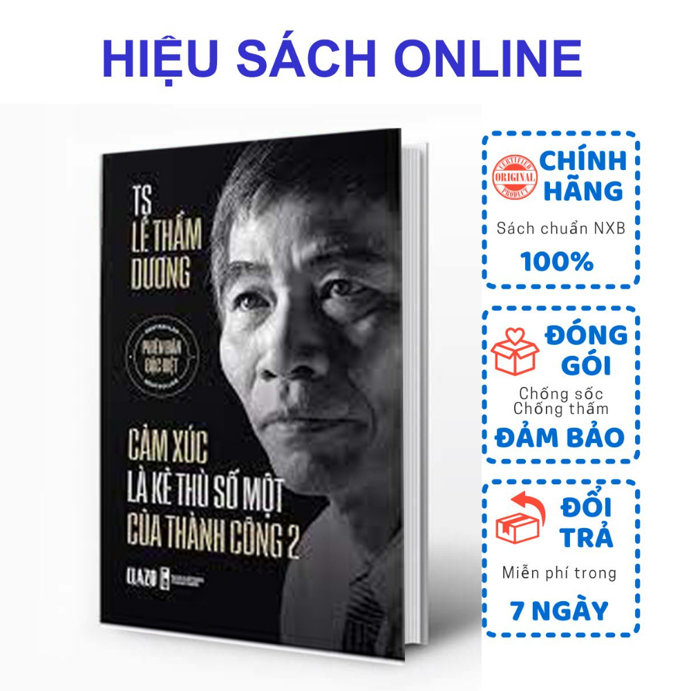 Sách - Cảm xúc là kẻ thù số một của thành công - Tặng kèm bookmark