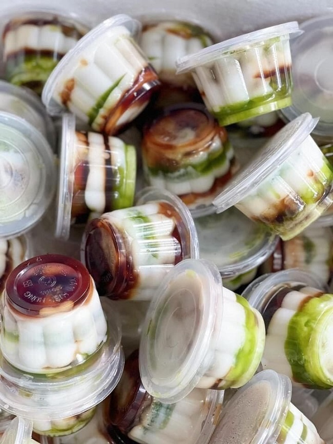 50 Bộ Ly Nhựa Đa Năng Đựng Thức Ăn, Đổ Rau Câu 100ml- Kèm Nắp Đậy