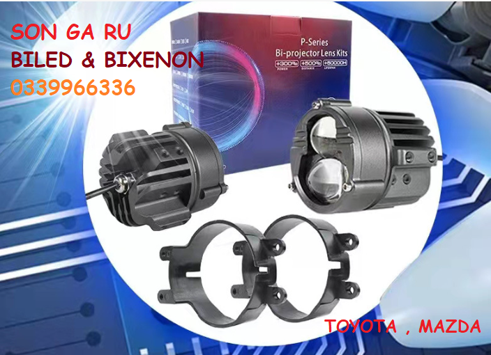 Đèn LED gầm oto trợ sáng Laser công suất 90w