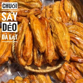 1 Kg Chuối Sấy Dẻo không đường thơm ngon-đồ ăn vặt