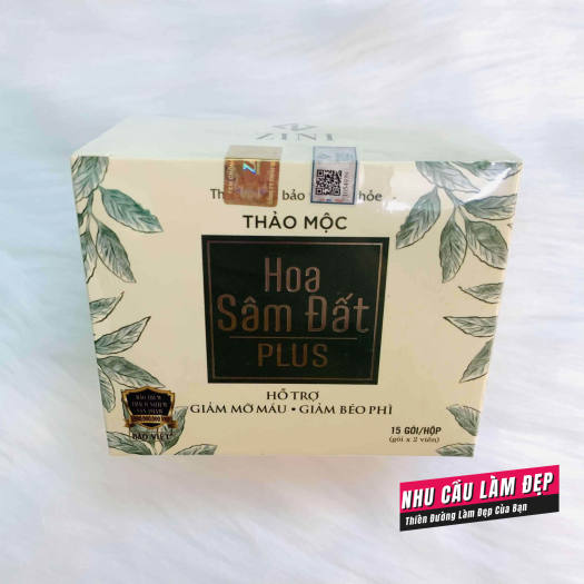 Giảm cân Hoa Sâm Đất Plus Dành Cho Người Cơ Địa Béo Lâu Năm