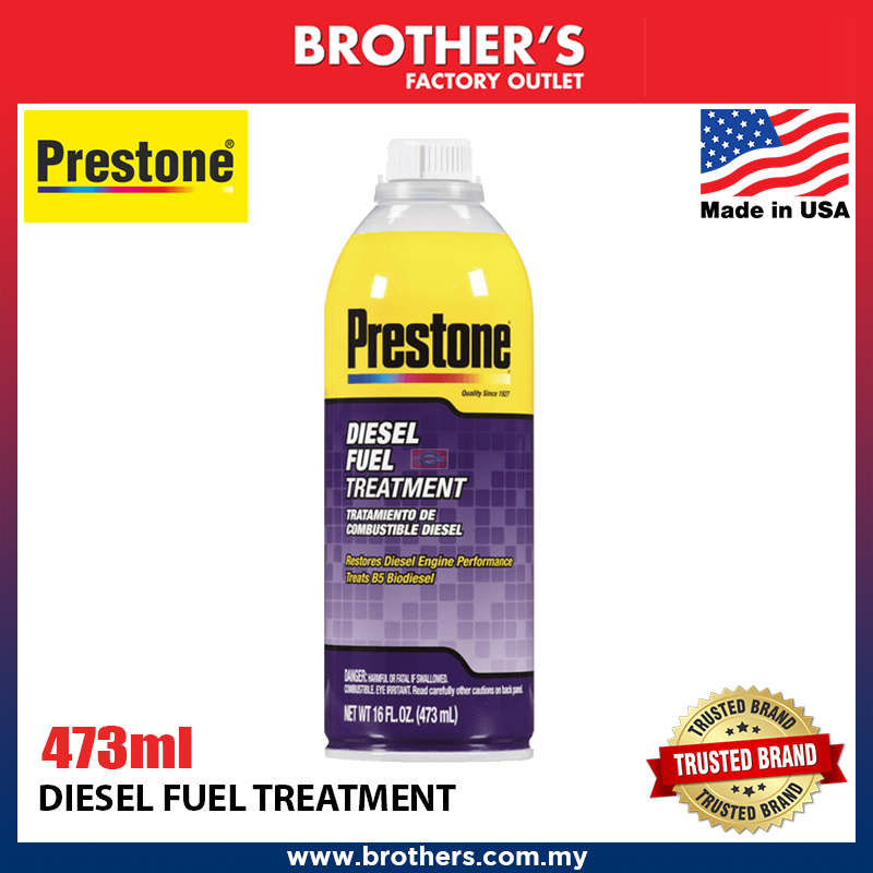 Prestone® Diesel Fuel Treatment 473ml Made In USA High Quality 100