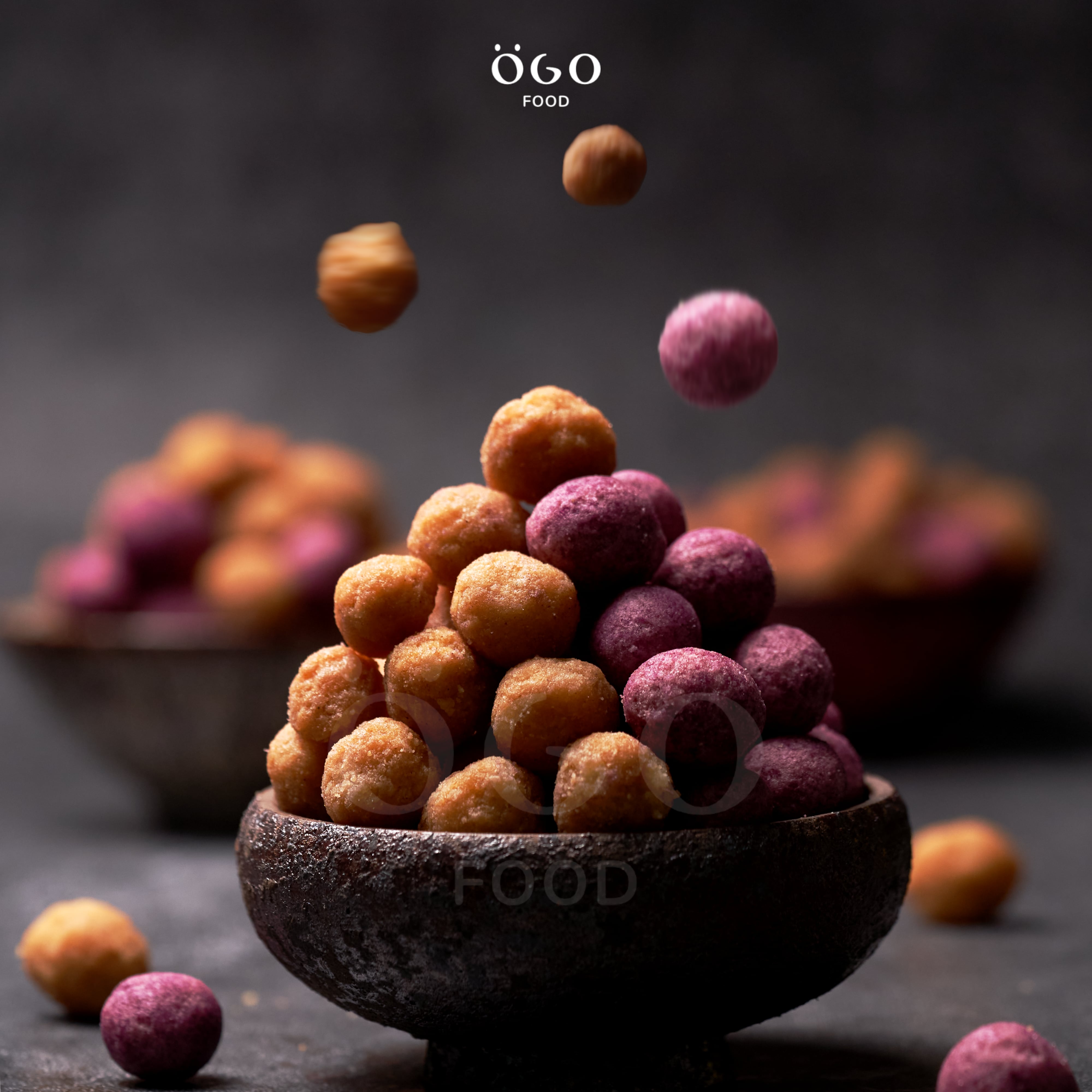 Đậu Phộng Da Cá Mix 2 Màu - OGO Food - 150g, 350g