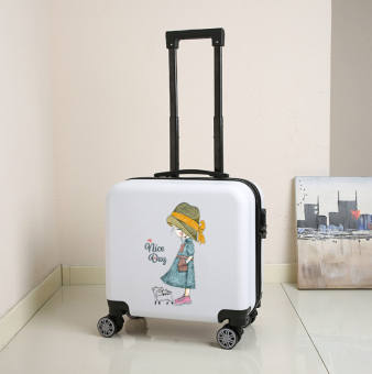 Vali nhựa hoạ tiết size 18inch full mẫu siêu xinh