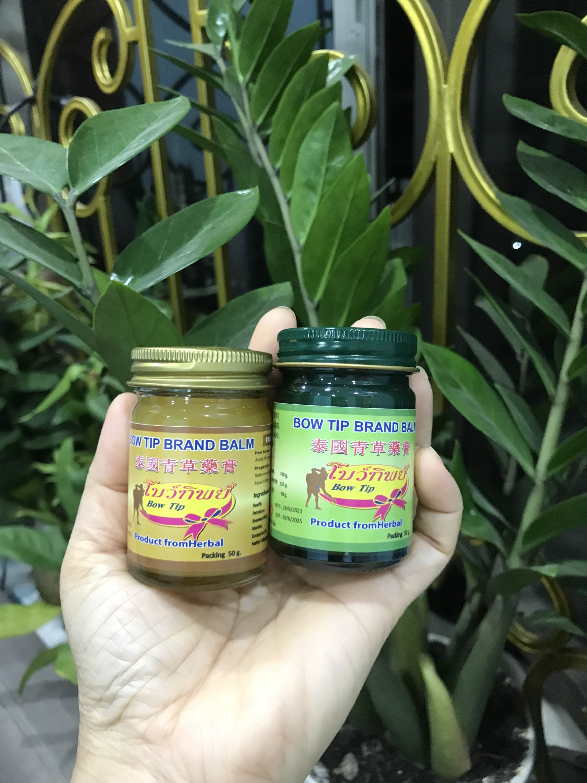 [HCM]Dầu cù là thảo dược Bow Tip Brand Balm 50g