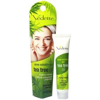 Gel Kháng Khuẩn Giảm Mụn TINH CHẤT TRÀM TRÀ Vedette - 18gram