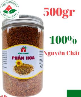 Phấn Hoa Mật Ong Nguyên Chất (Hoa Cỏ Kim) Hộp 500gr
