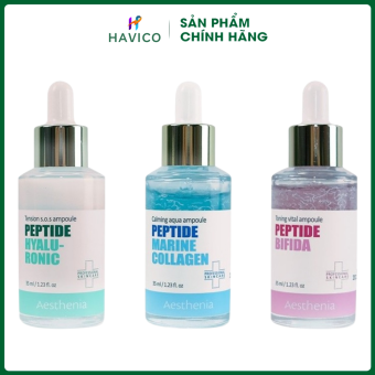 Tinh chất tươi dưỡng da Aesthenia Peptide Ampoule 35ml