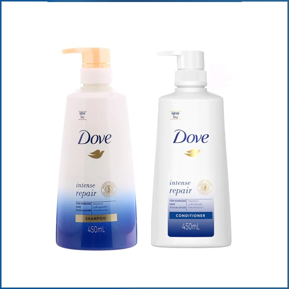 [HCM]Combo 2 Chai Dầu Gội Xả Dove Phục Hồi Hư Tổn 450ml +425ml Thái Lan