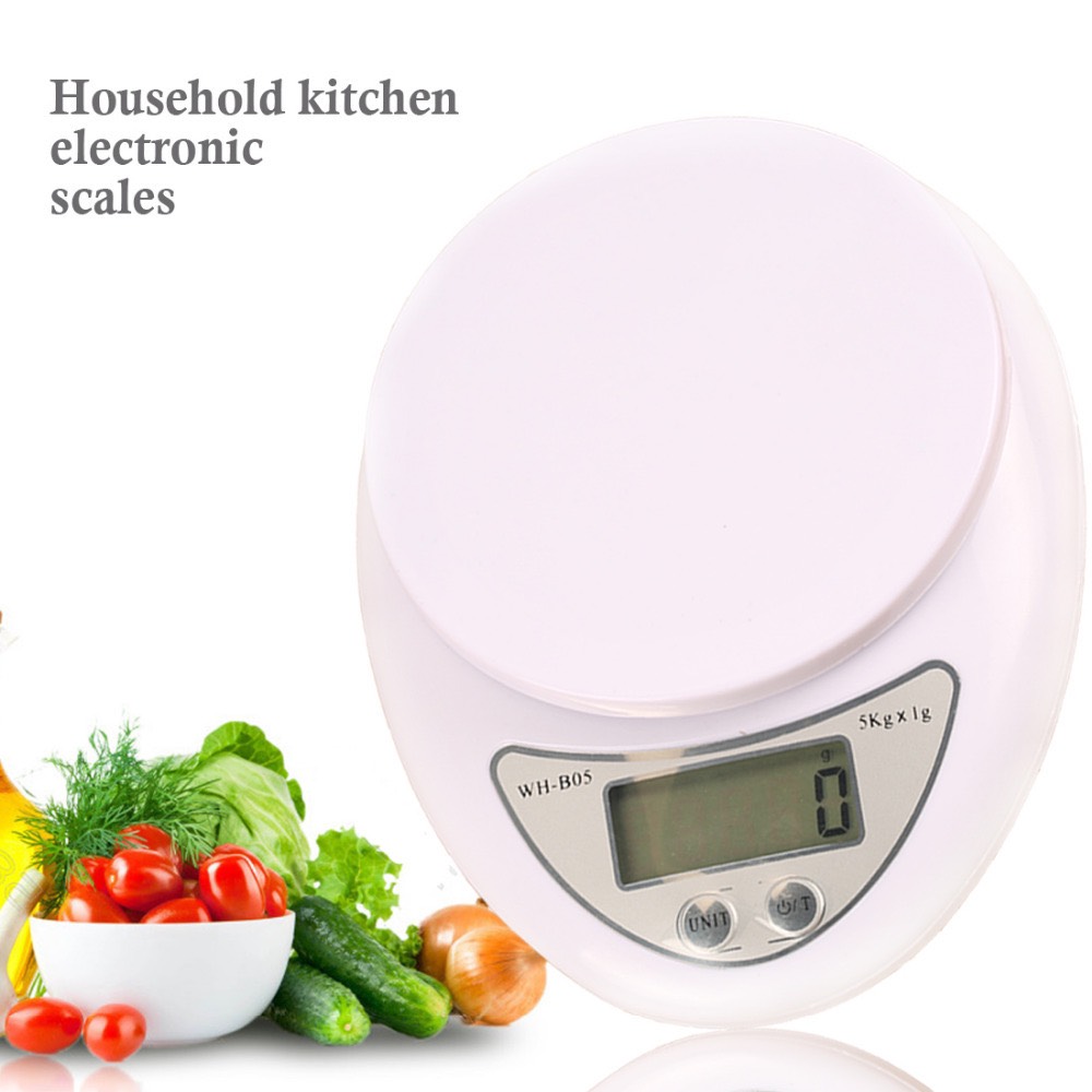 Cân tiểu ly điện tử nhà bếp b05 định lượng 1g - 5kg, cân điện tử để bàn b05 5kg, cân tiểu ly, cân nhà bếp, cân điện tử thực phẩm, cân tiểu ly làm bánh.