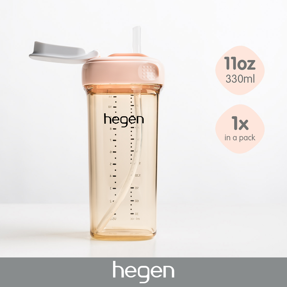 Hegen 11oz Straw Cup PPSU Pink