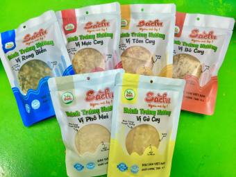 COMBO 6 bánh tráng nướng tẩm vị Sachi