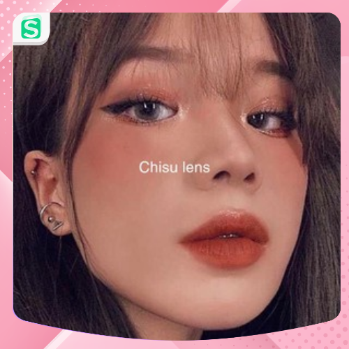 [HOT TRENDS] Lens - Kính áp tròng xám tây hiệu ứng tự nhiên sử dụng 12 tháng tặng kèm khay gương dụng cụ đeo