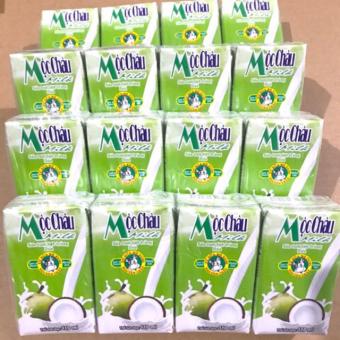 Vỉ 4 Hộp Sữa Mộc Châu Dừa/Đường 110ml