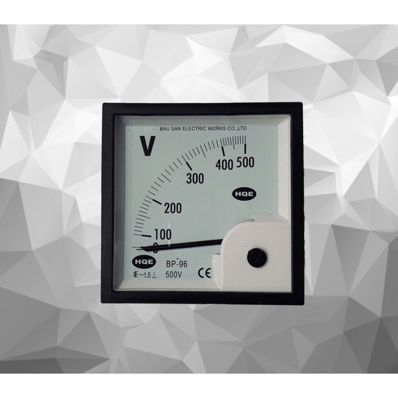 Đồng hồ đo volt 500v 96x96