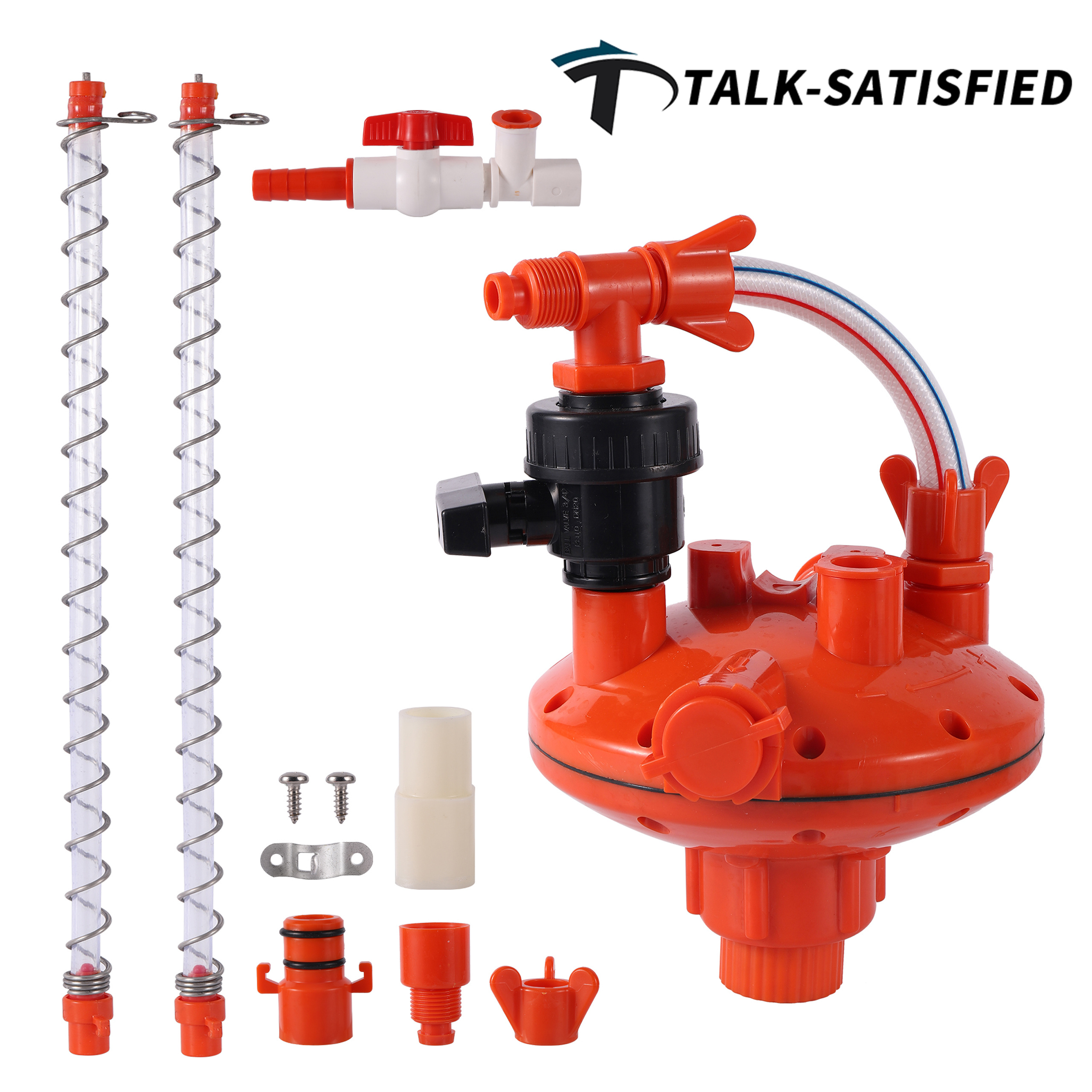 Poultry Farming System Water Line Water Pressure Automatic Pressure Regulating Valve Buck Regulator Poultry Feeding Supplies ราคา 1,092 บาท*ส่งฟรี