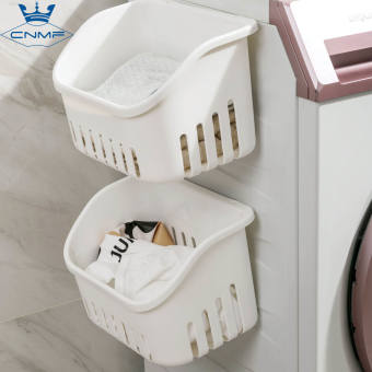 CNMF Giỏ Đựng Đồ Treo Tường Giỏ Treo Phòng Tắm Có Móc Giỏ Đựng Đồ