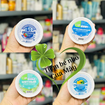 Bột tẩy trắng răng Nga đủ vị