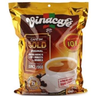 CÀ PHÊ SỮA HÒA TAN 3 IN 1 [VN] VINACAFE Café Gold Original|Bịch 40 Gói