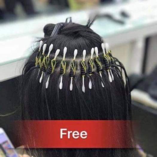 Thuốc duỗi thẳng tóc dập xù, tóc xoăn