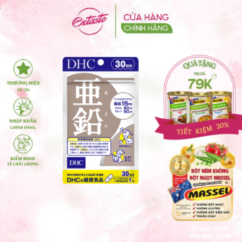 Viên uống bổ sung kẽm DHC Zinc