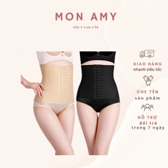 Đai Gen nịt bụng latex sline Mon Amy giúp định hình giảm eo & mỡ bụng