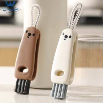 CNMF Bàn Chải Nắp Chai 3 Trong 1 Bàn Chải Nắp Chai Sữa Bàn Chải Cốc Bàn Chải Vệ Sinh Bàn Chải Cốc Dụng Cụ Vệ Sinh Kính Dụng Cụ Vệ Sinh Nhà Bếp Chai Nước Uống Bàn Chải Cốc Thủy Tinh
