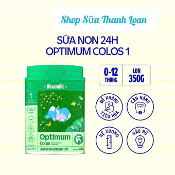 (Mẫu Mới + Có Tích Điểm) Sữa Bột Vinamilk Optimum Colos Gold 1 LON 350g.